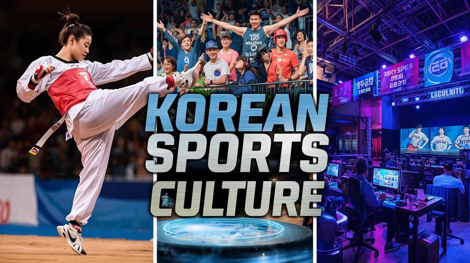 Korean Sports Culture: From Taekwondo to Esports