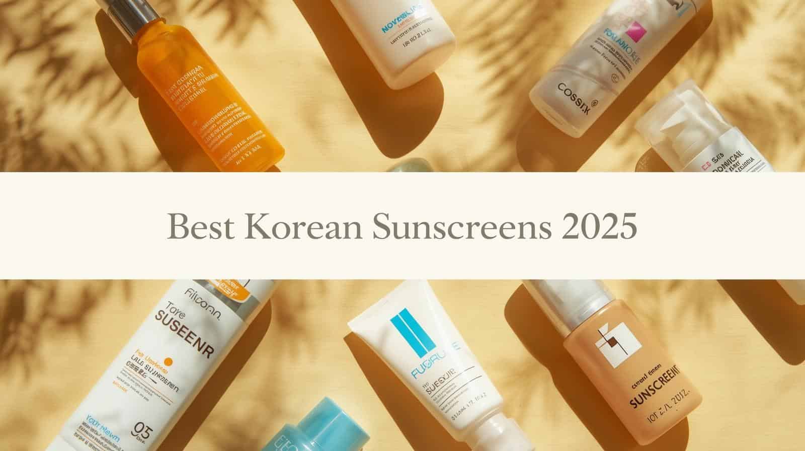 Best Korean Sunscreens for Every Skin Type (2025)