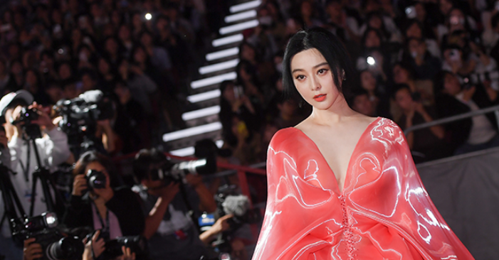 Red carpet event at the Busan International Film Festival.