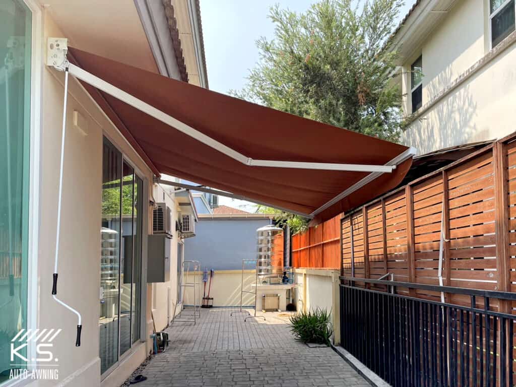 กันสาดมือหมุน