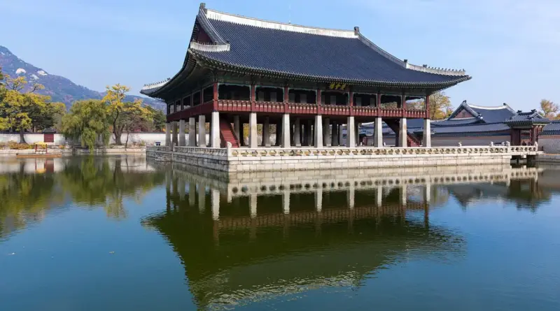 Gyeonghoeru (Royal Banquet Hall) at Gyeongbokgung Palace, Seoul