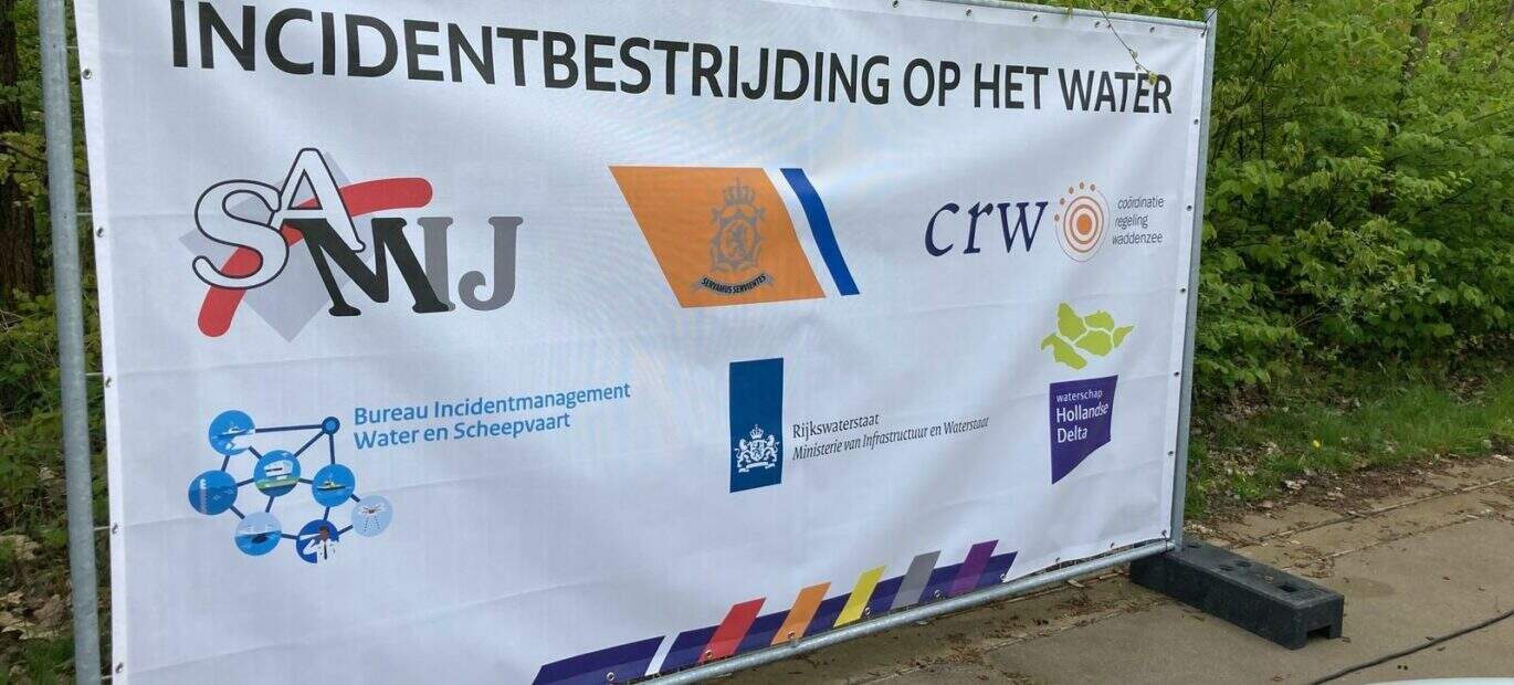 Banner Incidentenbestrijding op het water