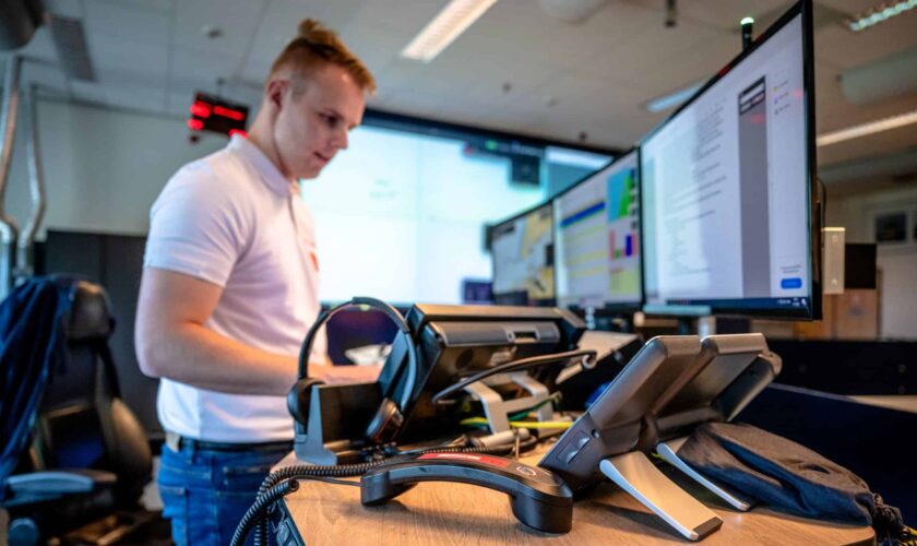Watch Officer op het Kustwachtcentrum
