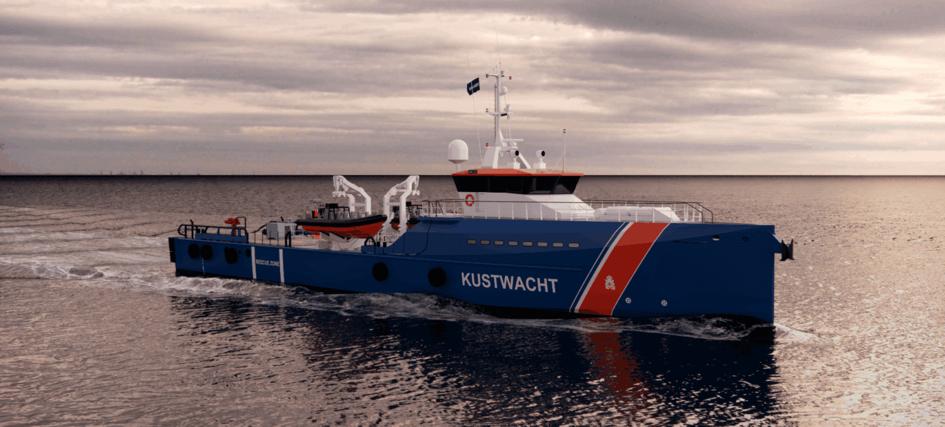 Impressie patrouilleschip Enforcer