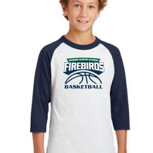 WCA Basketball Youth Colorblock Raglan Jersey