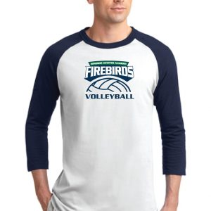 WCA Volleyball Colorblock Raglan Jersey