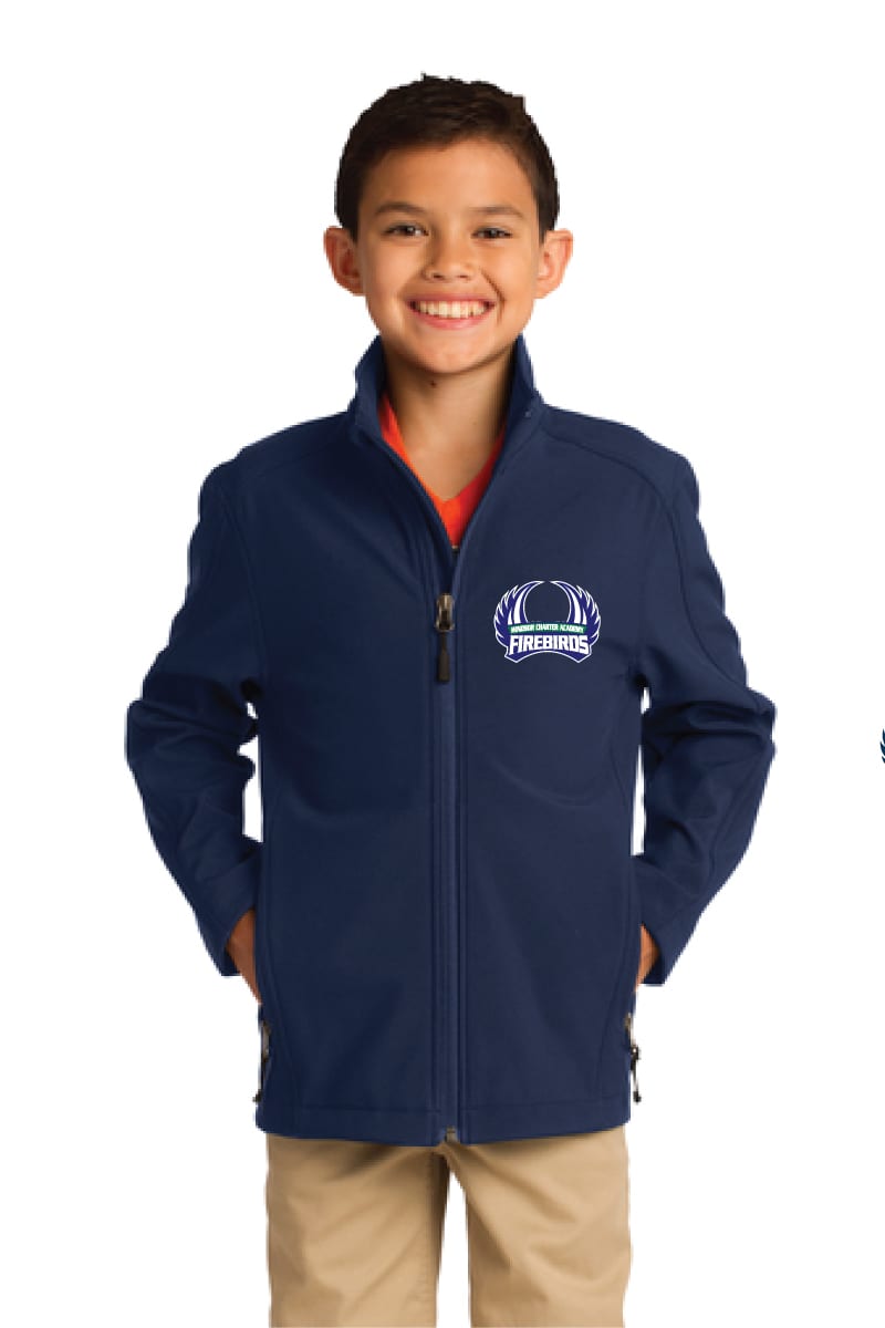 WCA Youth Soft Shell Full Zip Jacket