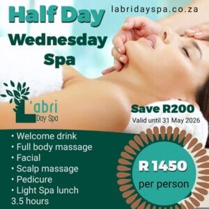 Wednesday Half day spa special