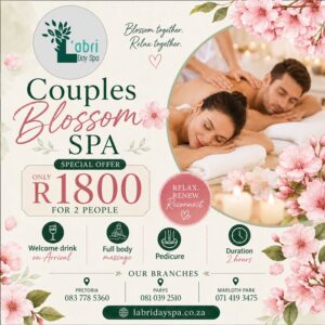 Couple blossom spa special