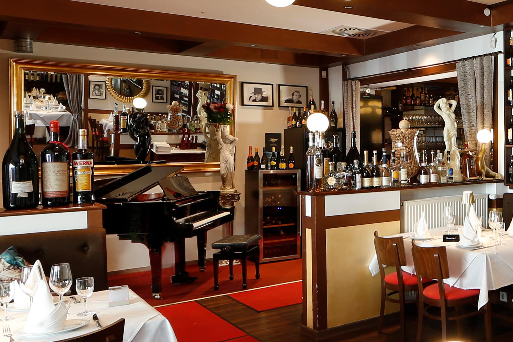 Italienisches Restaurant in Berlin-Wilmersdorf – La Cantina Rosso mit stilvollem Ambiente
