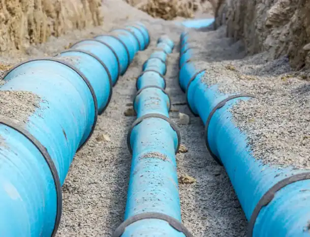 Three-Water-Line-Installation