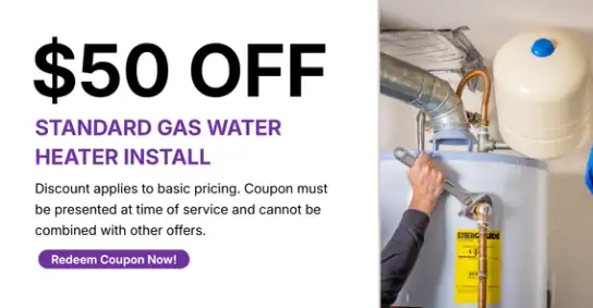 $50-OFF-Standard-Gas-Water-Heater-Install-Discount-Coupon