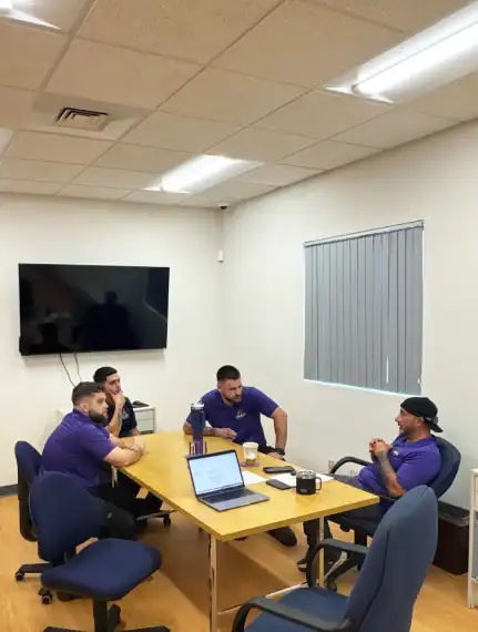 LaCassa-Plumbing-Team-In-The-Office