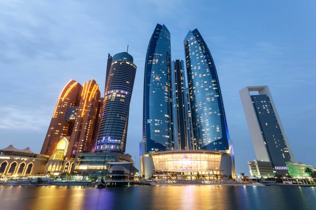 Langbox Translation Agency office at Etihad Towers in Abu Dhabi
