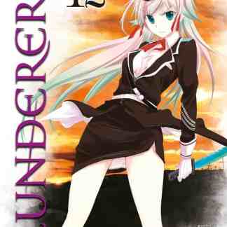 Illustrazione manga di Sui Minazuki, protagonista in uniforme militare con sfondo drammatico al tramonto.