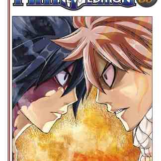 Copertina di Fairy Tail Nuova Edizione 59, manga di Hiro Mashima con protagonisti Natsu e Gray.