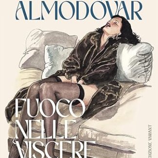 Una copertina illustrata di una donna seduta con un'espressione intensa. Volume di fumetti con tematiche profonde ed emozionali.