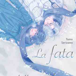Albo illustrato "La Fata delle Nevi" di Tomo Serizawa con personaggi magici in un paesaggio invernale.