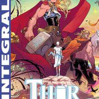 Alt: Copertina fumetto Marvel Thor di Jason Aaron 10, personaggi epici e dettagli artistici vibranti.