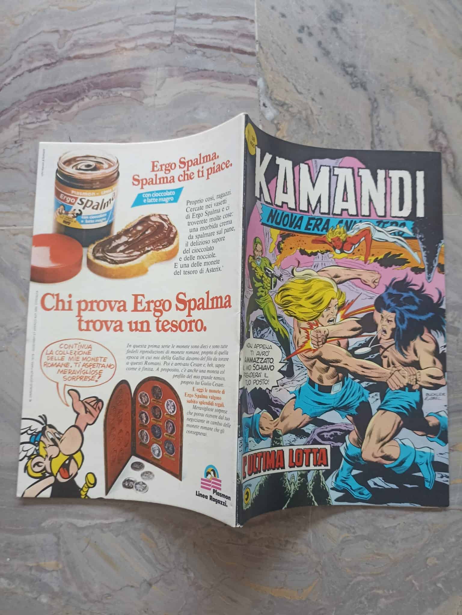 Fumetto Kamandi Nuova Era Anno Zero, personaggi e azioni di combattimento.