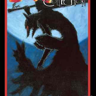 Copertina del volume con il demone Guts e la spada in mano, atmosfera dark e dettagliata.