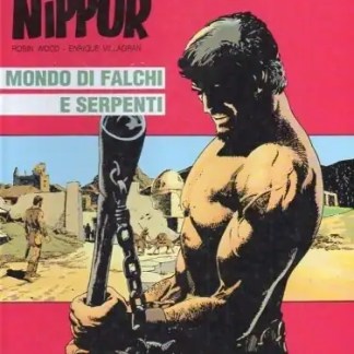Guerriero Nippur con martello e scena di guerra antica.
