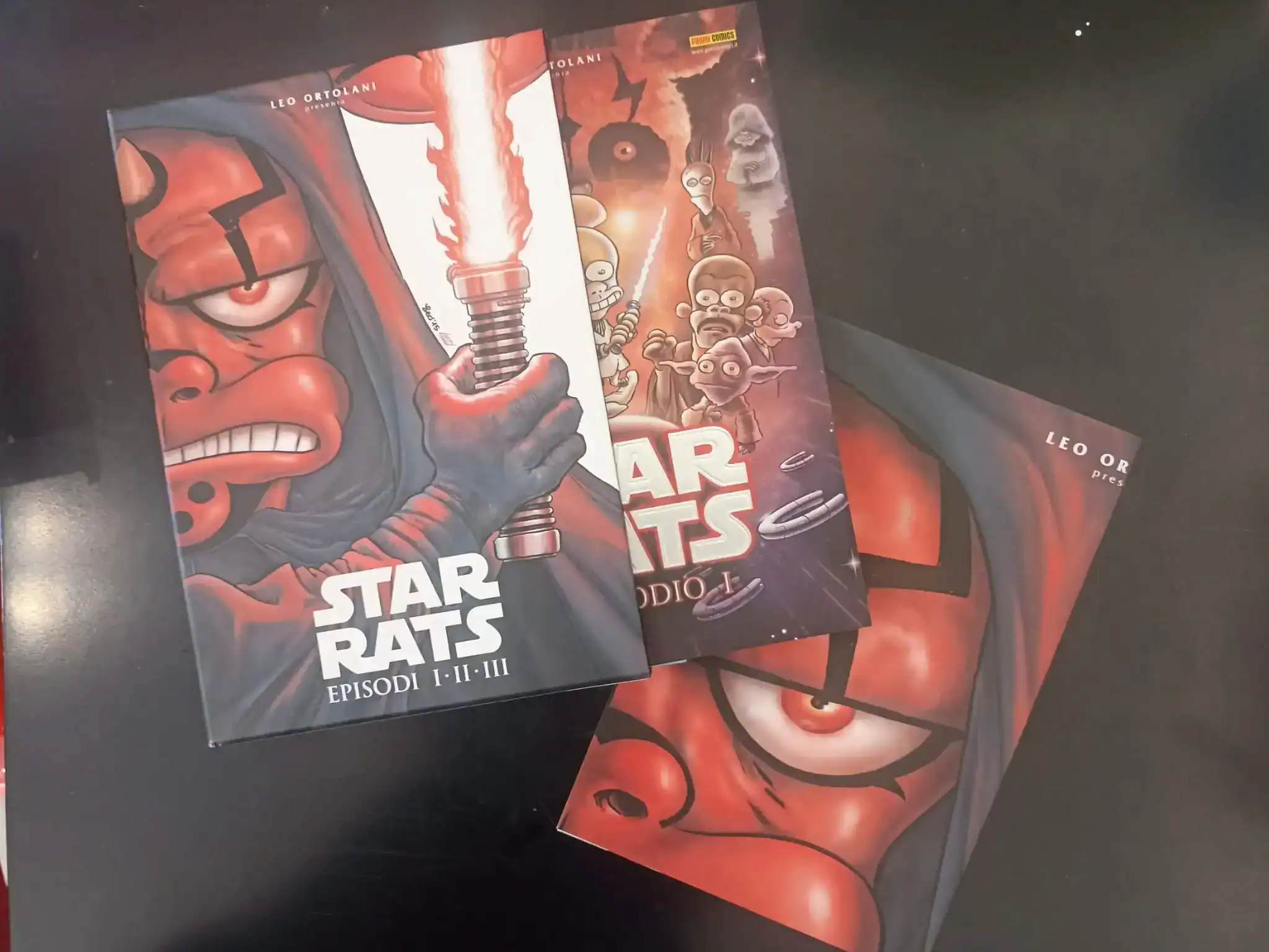Ratto con sfera di energia, illustration, fumetto Star Rats, episodi 1-11-111, Leo Ortolani, graphic novel.