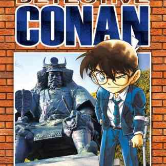Poster di Detective Conan volume 59 con arto manga e personaggi principali.