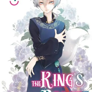 Anime personaggio con orecchie da gatto e abito elegante blu scuro.