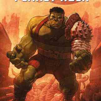 Hulk Marvel planet Hulk, eroe verde iconico dei fumetti Marvel, pubblicazione su Lantrodeifumetti.it.