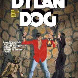 Un'immagine di Dylan Dog con personaggi e ambientazione dark, perfetta per gli amanti del comic horror italiano.