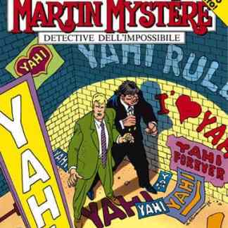 Fumetto Martin Mystère, detective dell'impossibile, con atmosfere misteriose e illustrazioni colorate.