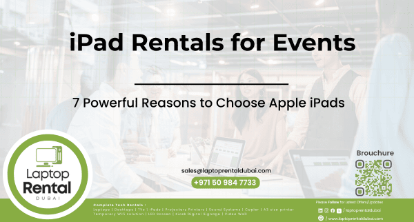 iPad Rentals for Events: 7 Powerful Reasons to Choose Apple iPads