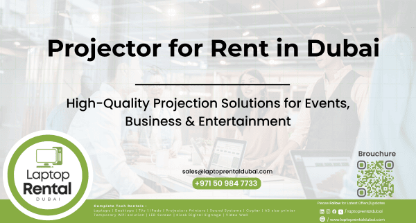 Projector for Rent in Dubai: High-Quality Projection Solutions for Events, Business & Entertainment