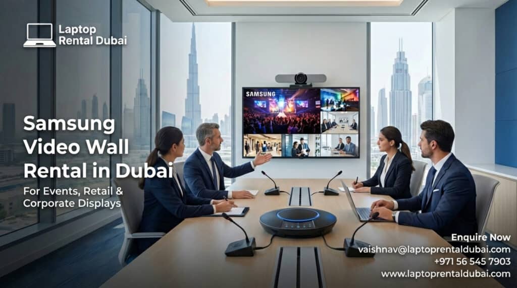 Samsung Video Wall Rental in Dubai for Events, Retail & Corporate Displays