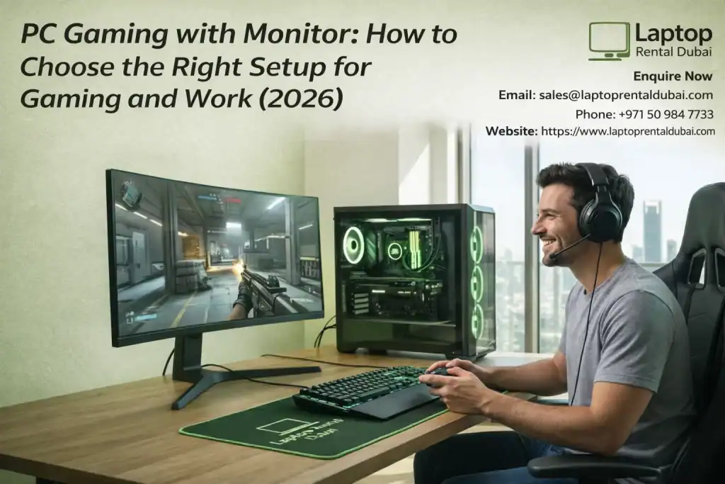 PC Gaming with Monitor: How to Choose the Right Setup for Gaming and Work (2026)