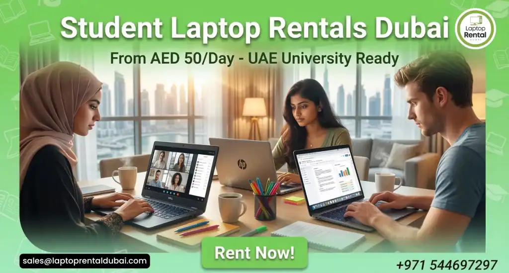 Student Laptop Rentals Dubai: Survive Online Classes Like a Pro