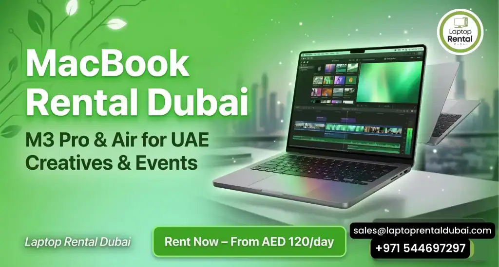 Unleash Creativity with MacBook Rental in Dubai
