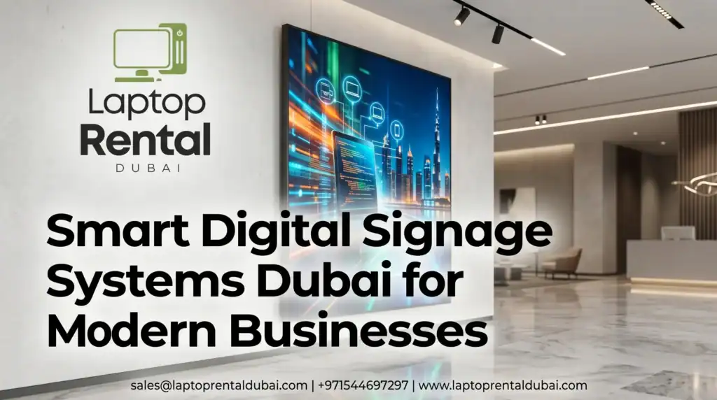 Smart Digital Signage Systems Dubai for Modern Businesses