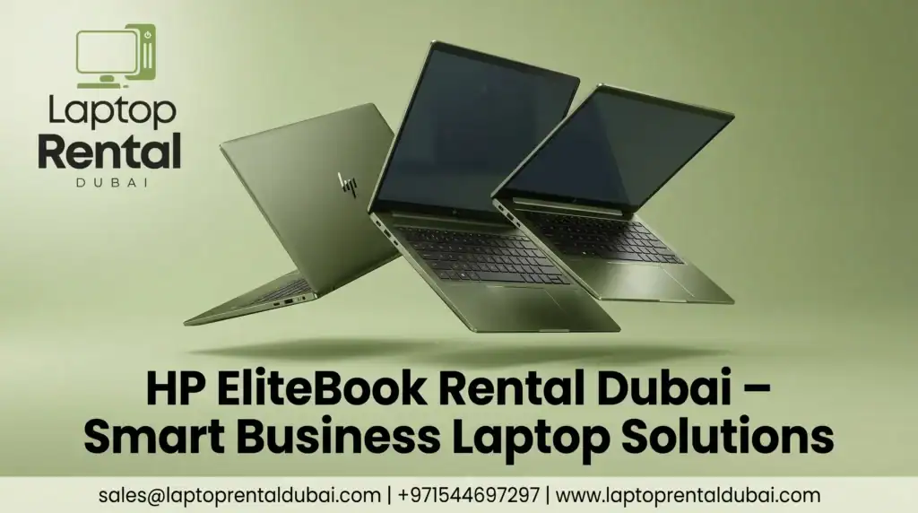 HP EliteBook Rental Dubai – Smart Business Laptop Solutions