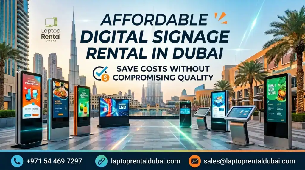 Affordable Digital Signage Rental in Dubai
