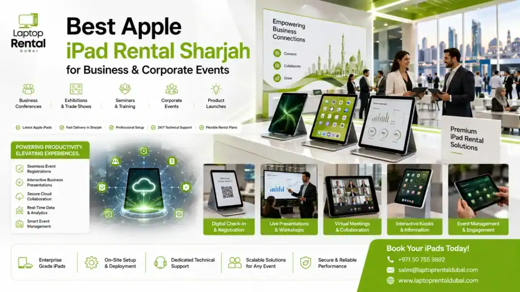 Premium Apple iPad Rental Dubai for Business & Corporate Events