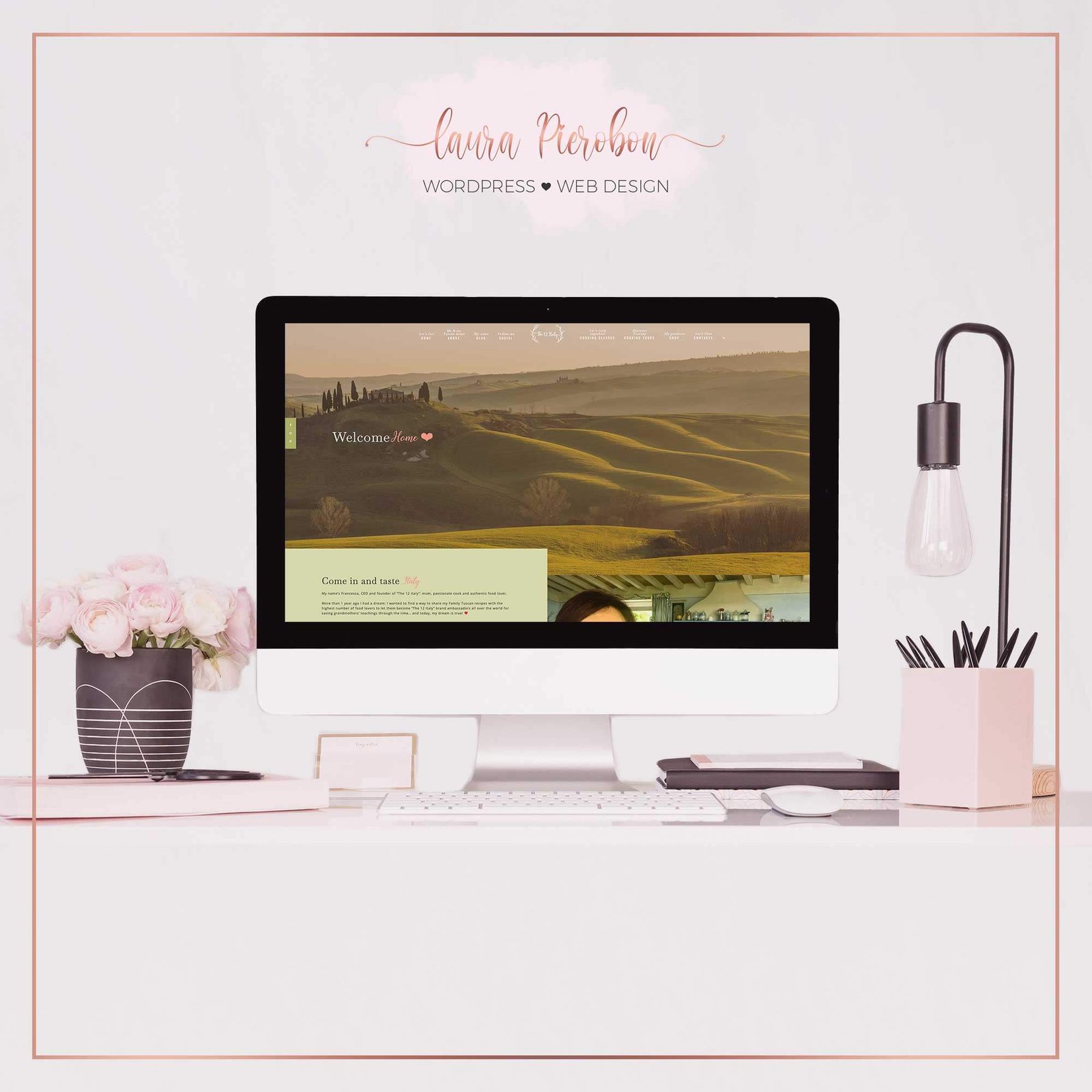 Portfolio - Nuovo Sito The 12 Italy © Laura Pierobon – WordPress ❤︎ Web Design