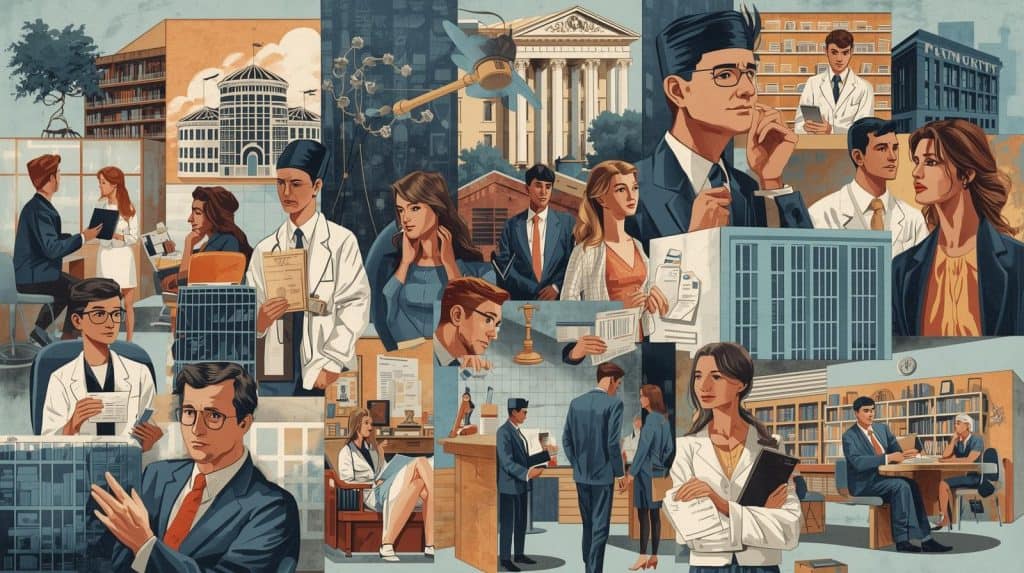 how much do environmental lawyers make – a visual representation of lawyers working across firms and government sectors with varying salaries and career paths