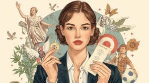 An illustration symbolizing legal and financial aspects of environmental law, representing how much does a lottery lawyer charge for handling winnings and legal documents.