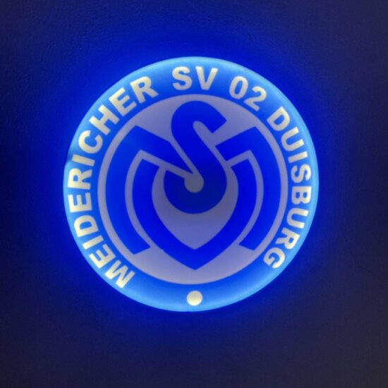 MSV Duisburg LED-Leuchtschild