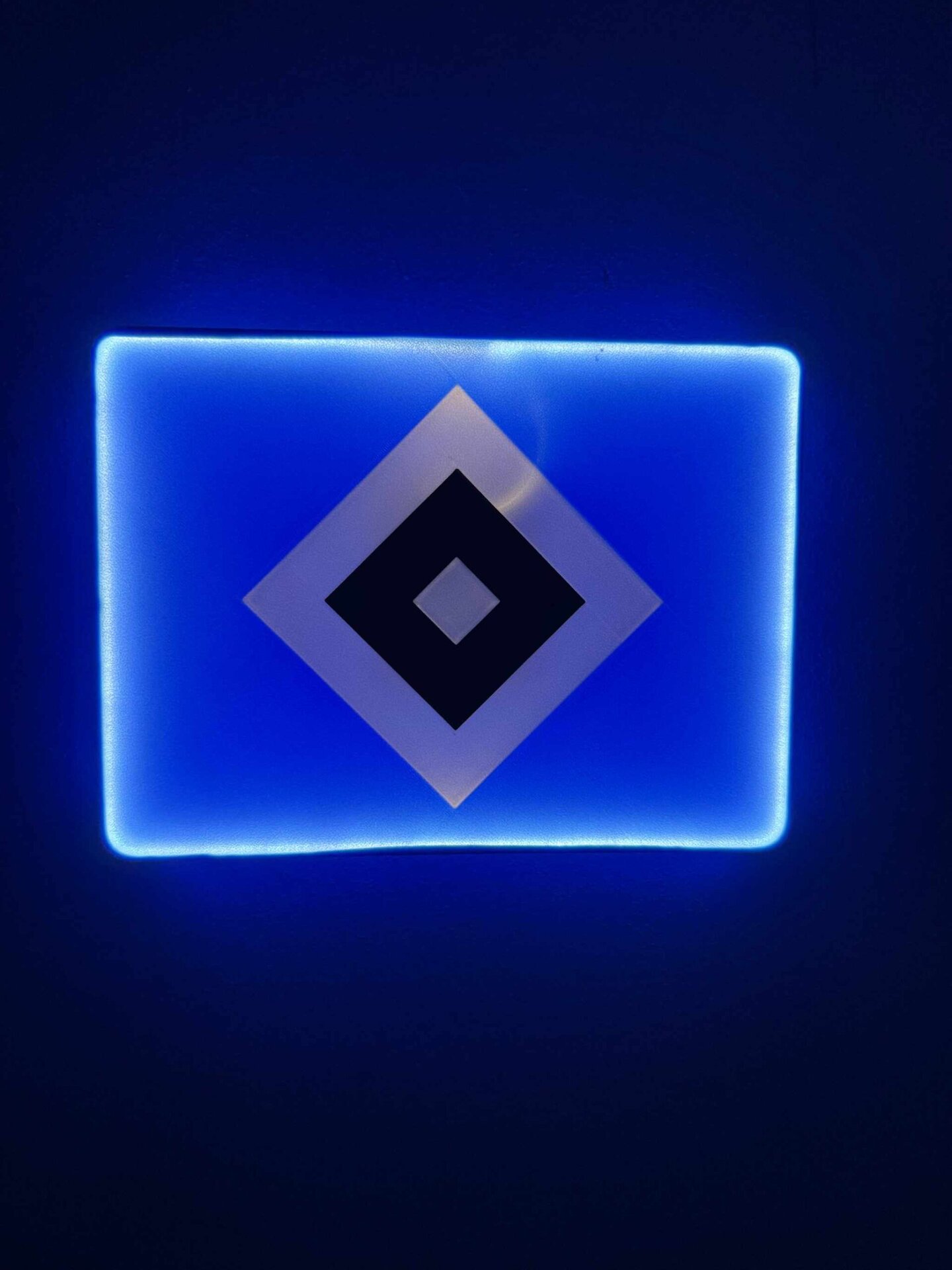 Hamburger SV LED-Leuchtschild