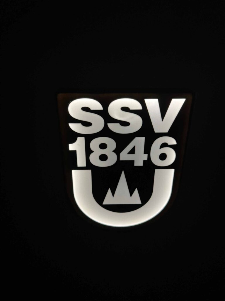 SSV Ulm 1846 LED-Leuchtschild – Bild 5