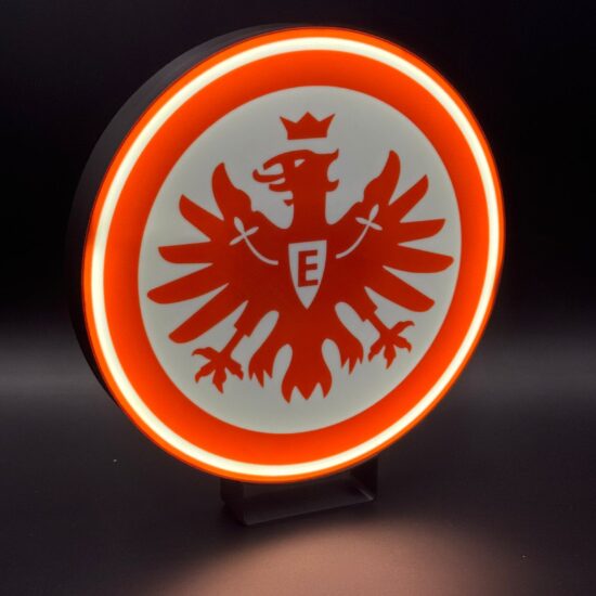 SGE Eintracht Frankfurt LED-Leuchtschild Wanddeko