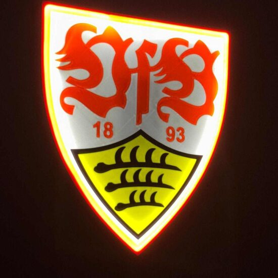 VfB Stuttgart LED-Leuchtschild